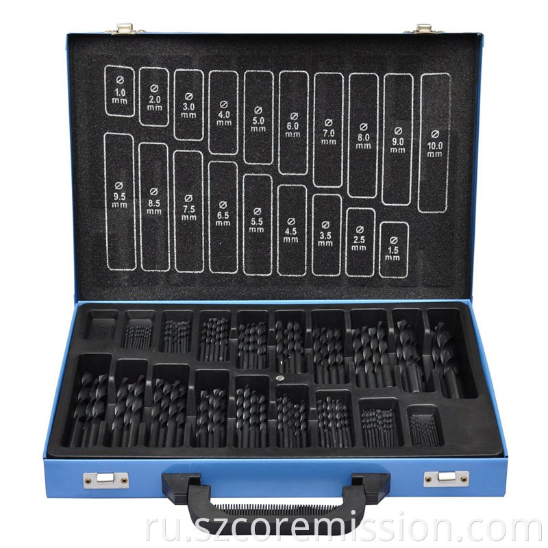 Masonry High Speed Steel Center Drill Bit Set